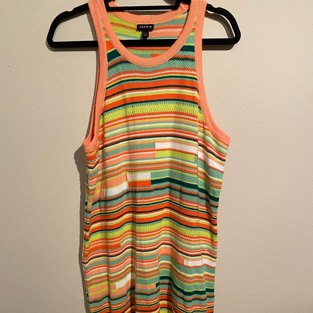 Torrid Multicolor Striped women’s One Piece